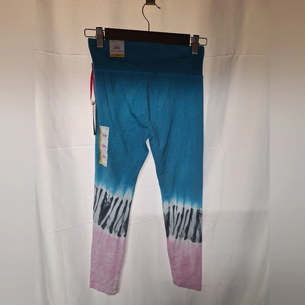 Blue and Pink Tie-Dye Kids Leggings 3- Piece Bundle 2 Are NWT
